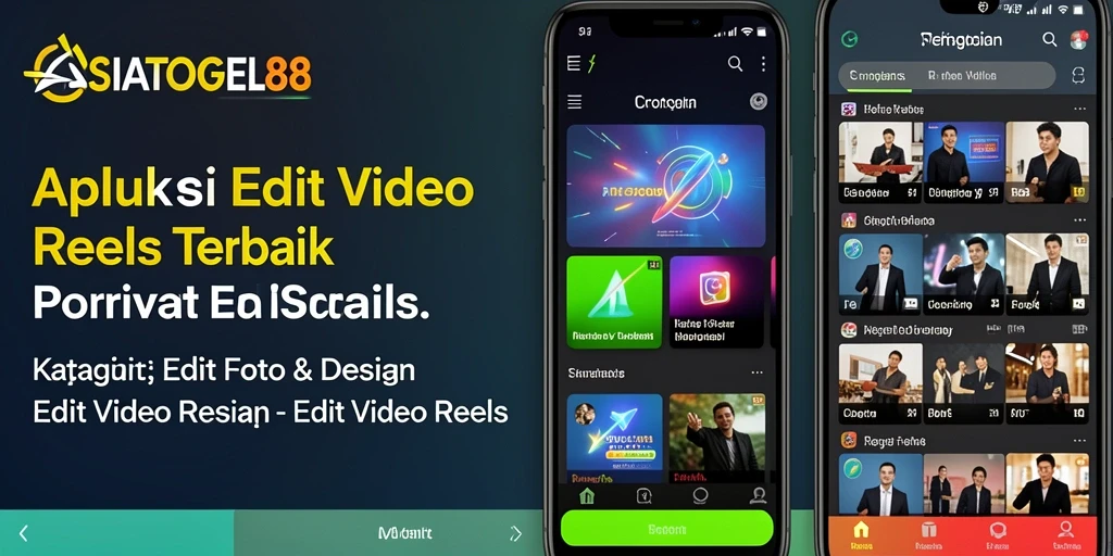 Tampilan antarmuka <strong>ASIATOGEL88</strong> yang user-friendly untuk Edit Video Reels.