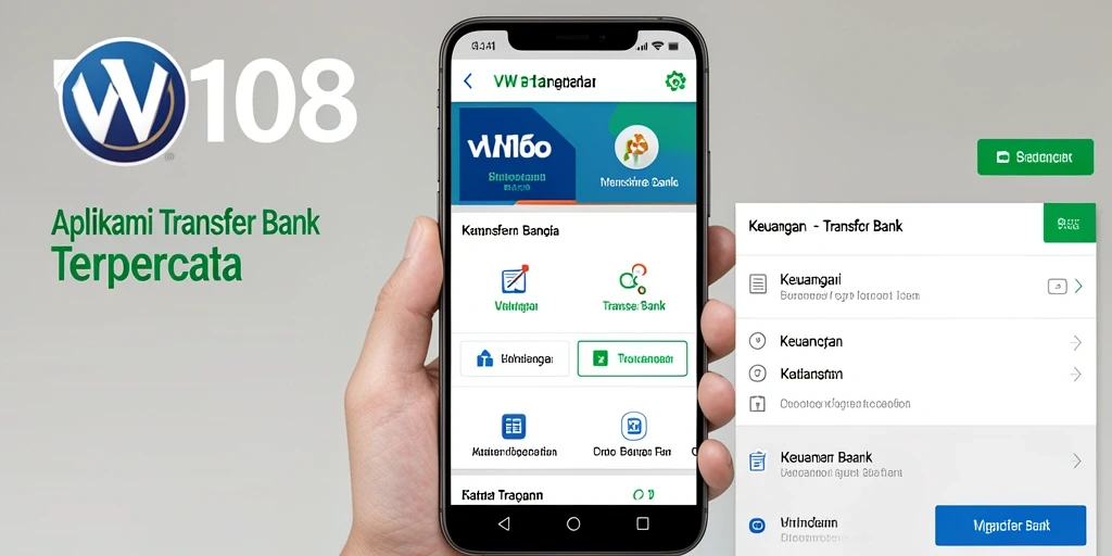 Antarmuka pengguna VW108 yang sederhana dan intuitif.