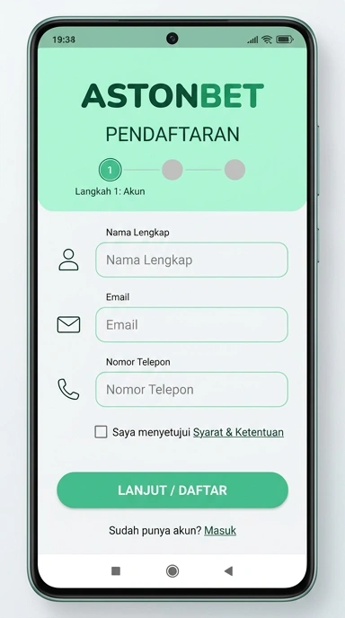 Buat Akun Baru di Astonbet dengan Mudah
