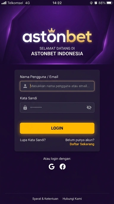Panduan Masuk Akun Astonbet untuk Pengguna Android